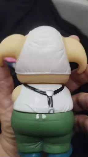 Oolong Underpants Head Dragon Ball Z Classic Anime Figure Model PVC 6" [Boxed]