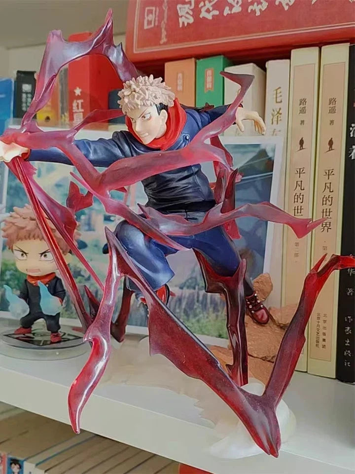 Yuji Itadori Piercing Blood Jujutsu Kaisen Anime Figure Model Statue PVC 7" [Boxed]
