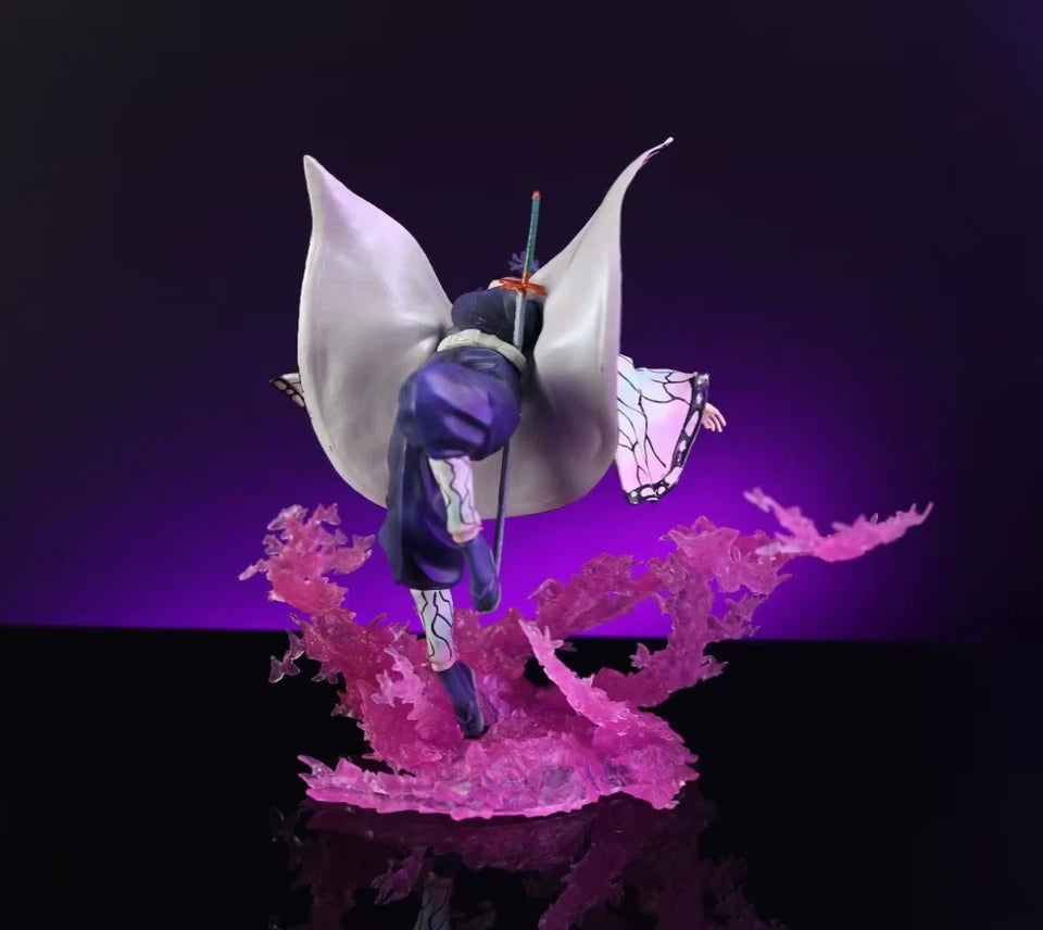 Shinobu Kocho Insect Breathing Demon Slayer Iconic Anime Figure PVC 7.8" [Boxed]