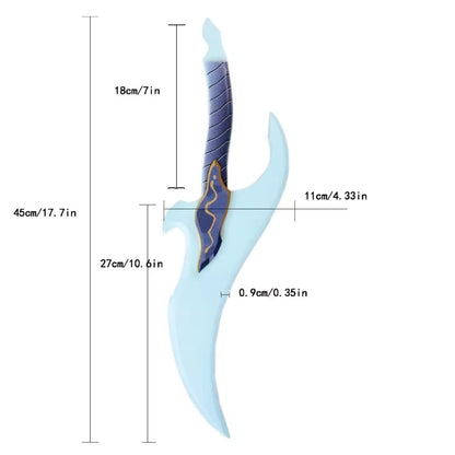 Solo Leveling Sung Jin-woo Dagger Weapon Prop Anime Cosplay Gift Toy Accessory
