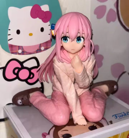 Hitori Gotoh Kneeling Bocchi the Rock! Anime Figure Model Statue PVC 4" [No Box]