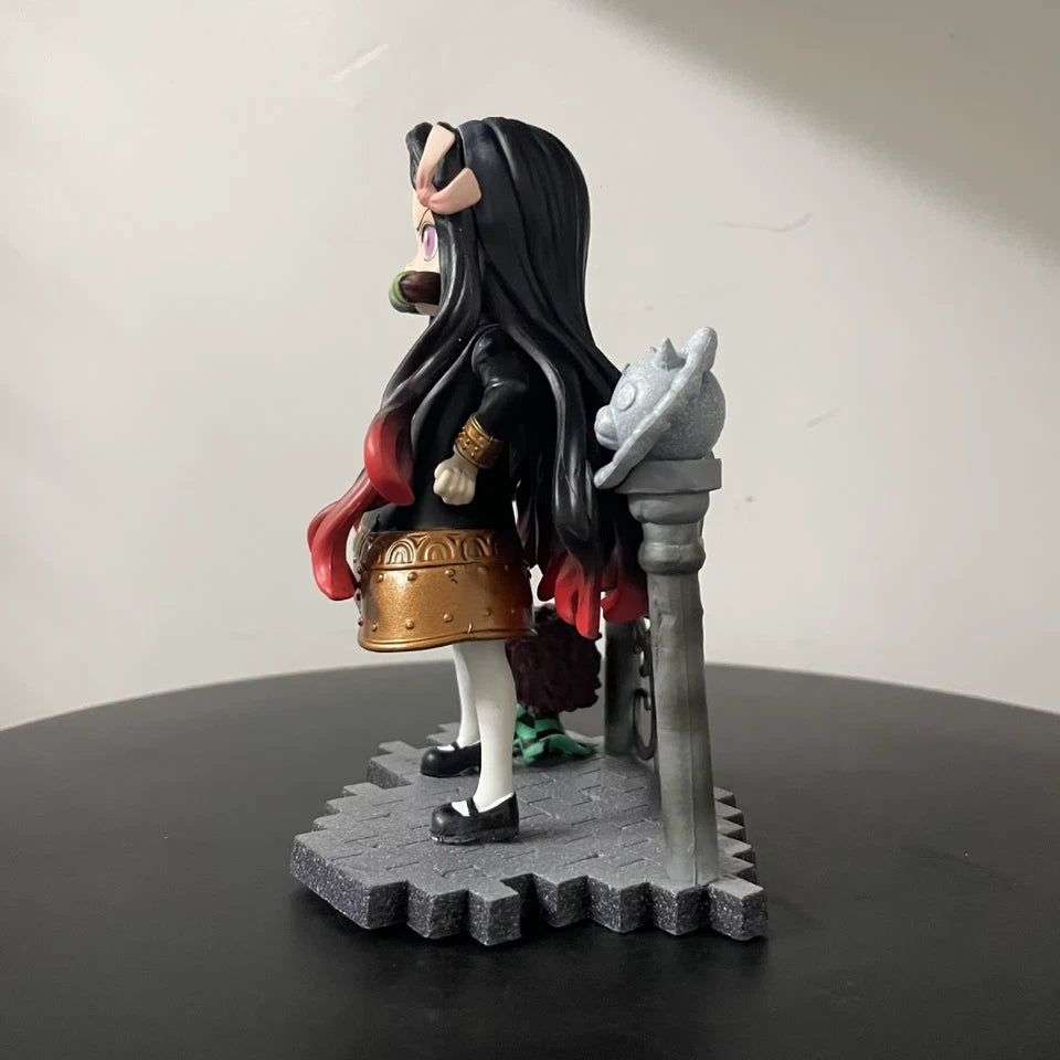Nezuko Anya Forger Outfit Demon Slayer Anime Kawaii Figure PVC 5" [Boxed]