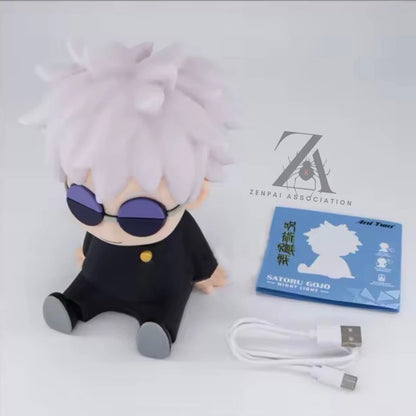 Gojo Jujutsu Kaisen Anime Glow Night Lamp Figure PVC 6.4 in [Boxed : Battery Powered]
