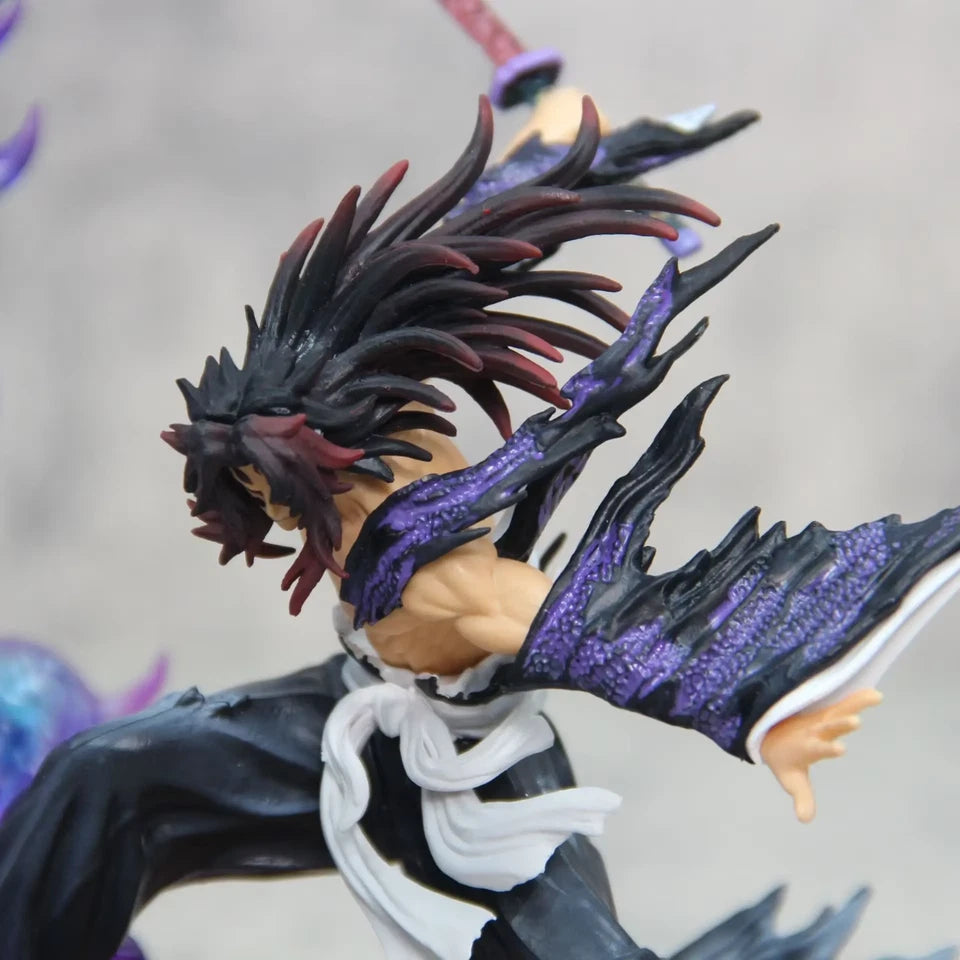 Kokushibo Upper Moon One Demon Slayer Anime Action Figure PVC 8.6" [No Box : Battery Powered]