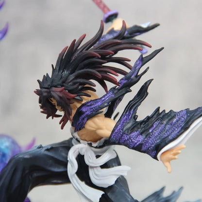 Kokushibo Upper Moon One Demon Slayer Anime Action Figure PVC 8.6" [No Box : Battery Powered]