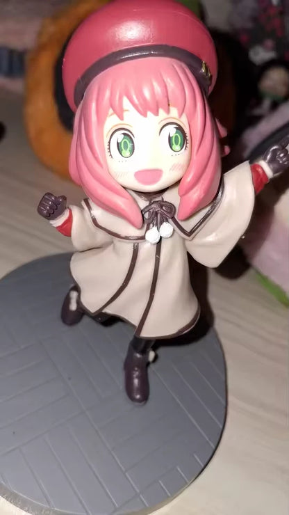 Anya Forger Winter Detective Spy × Family Anime Kawaii Figure PVC 5.5" [Boxed]