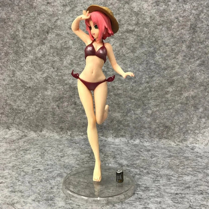 Sakura Haruno Swimsuit Naruto Shippuden Anime Figure Model PVC 8.5" [No Box]