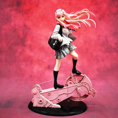 Zero Two School Uniform Darling in the Franxx Anime Figure Model PVC 11" [Boxed]