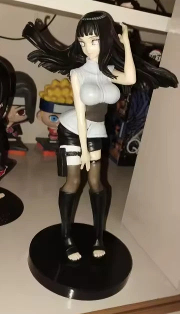 Hinata Hyuga Naruto Shippuden Classic Anime Figure Model Statue PVC 8” [No Box]