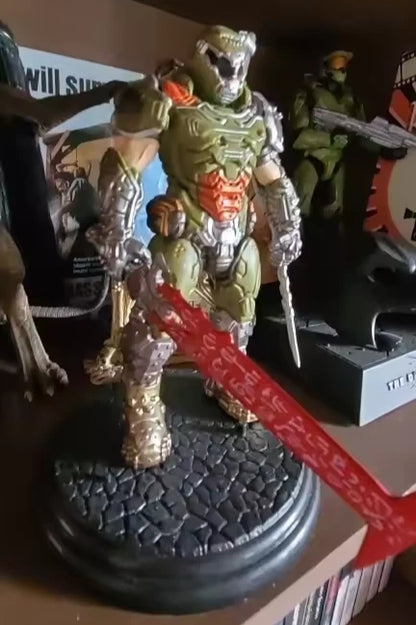 Doom Slayer Doom Eternal Adjustable Action Figure Model PVC 8" [Boxed]