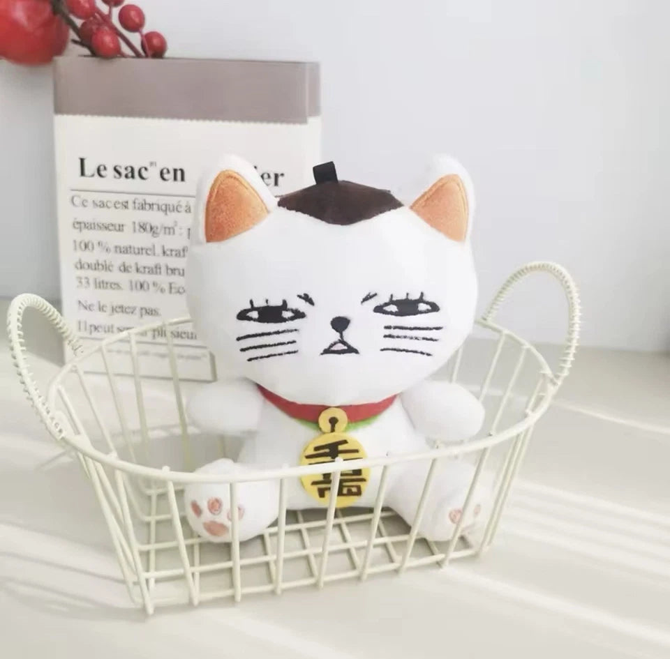 Turbo Granny Maneki Neko Dandadan Anime Collectible Mascot Cute Doll Plush 9"