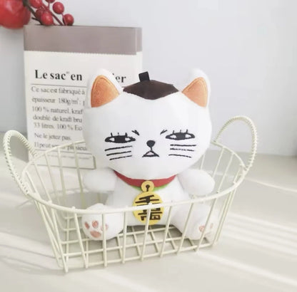 Turbo Granny Maneki Neko Dandadan Anime Collectible Mascot Cute Doll Plush 9"