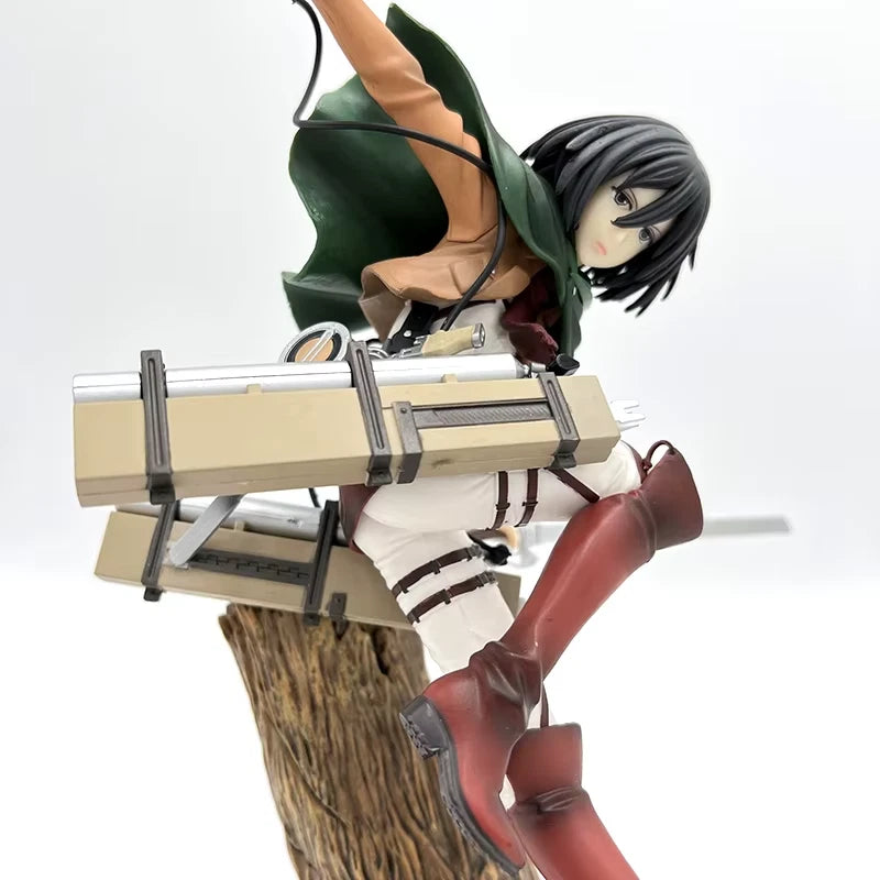 Mikasa Ackerman Attack on Titan AoT Anime Collectible Figure PVC 13.7" [Boxed]