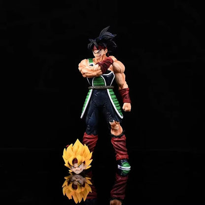 Bardock Battle Armor Dragon Ball Z Adjustable Anime Figure Model PVC 9" [No Box]