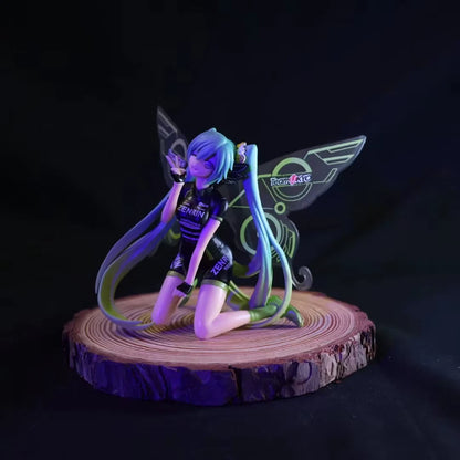 Hatsune Miku Fairy Racer Project DIVA Vocaloid Kawaii Figure PVC 4.7" [No Box]