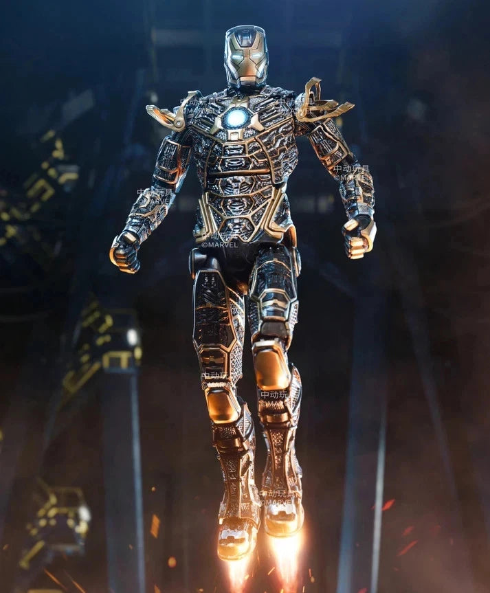 Iron Man Mark 41 Bones Marvel NEW Adjustable Action Figure Model PVC 6" [Boxed]