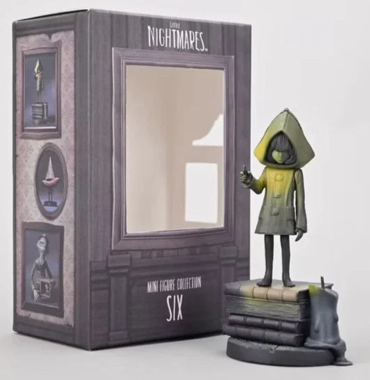 Nome & Six Little Nightmares Collectible Figure Model Statue PVC 3.7" [Boxed]