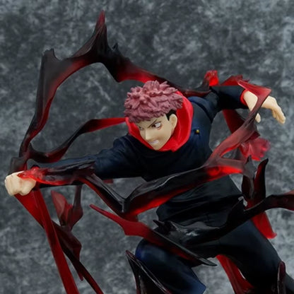 Yuji Itadori Piercing Blood Jujutsu Kaisen Signature Anime Figure PVC 6.8" [Boxed]