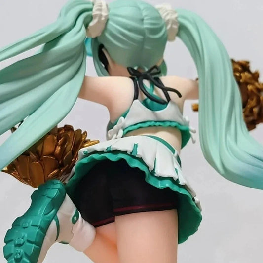 Hatsune Miku Cheerleader Project DIVA Vocaloid Kawaii Waifu Figure PVC 7" [Boxed]