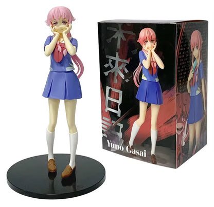 Yuno Gasai Creepy Stare Future Diary: Redial Anime Figure Model PVC 6.5" [Boxed]