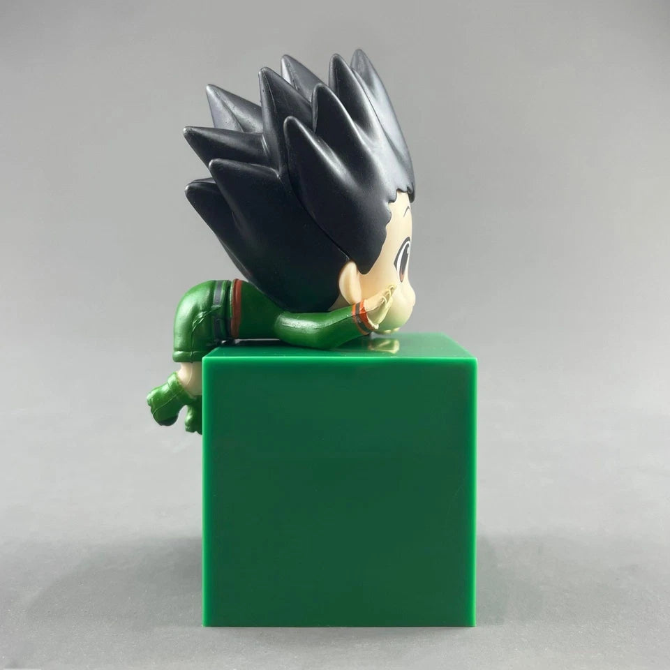 Killua, Gon, Kurapika, Hisoka Chibi Hunter × Hunter Anime Figure Model Statue PVC 4" [Boxed]