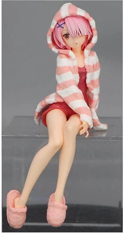 Ram Slumber Re: Zero Anime Kawaii Desktop Petite Figure PVC 5.1 in [Boxed]