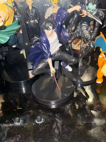 Sung Jin-woo Dual Wield Solo Leveling Collectible Anime Figure PVC 7" [Boxed]