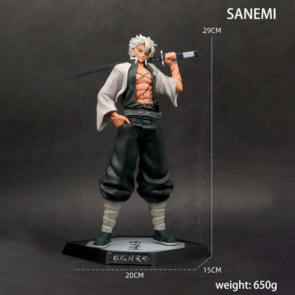 Sanemi Wind Hashira Demon Slayer Anime Limited Edition Figure PVC 11.4" [Boxed]