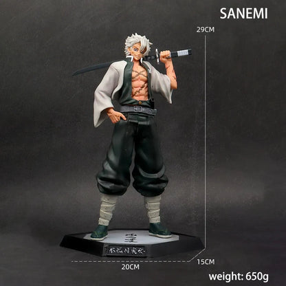 Sanemi Wind Hashira Demon Slayer Anime Limited Edition Figure PVC 11.4" [Boxed]