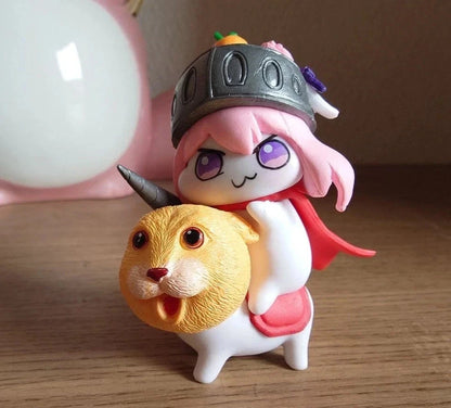 Doro Knight Goddess Of Victory: Nikke Kawaii Parody Figurine PVC 2.7 in [No Box]