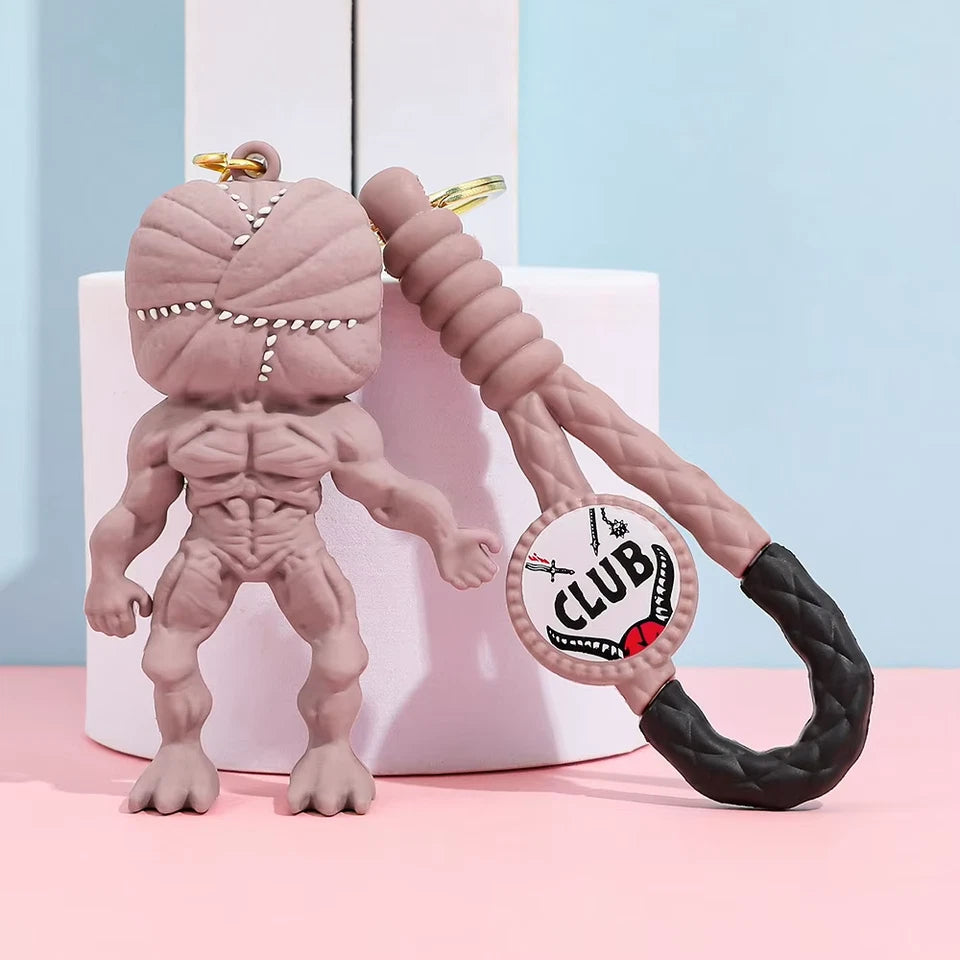 Stranger Things Collectibles Demogorgon, Eleven, Eddie Munson, Keychains PVC 3"