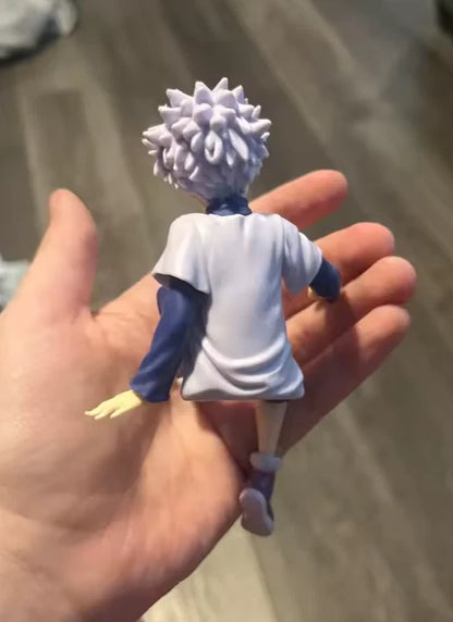 Killua Zoldyck Fist Bump Hunter X Hunter Anime Figure Model PVC 5" [No Box]