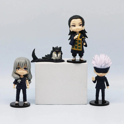 7 PCS Jujutsu Kaisen Anime Collectibles Kawaii Chibi Figurines PVC 3" [No Box]