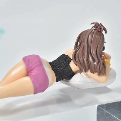 Yuuki Mikan Relaxing To LOVE-Ru Cast Off Anime Figure Model PVC 2” [Adult Collectible]