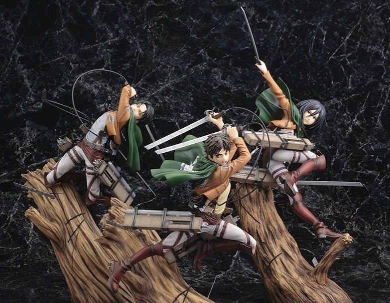 Mikasa Ackerman Attack on Titan AoT Anime Collectible Figure PVC 13.7" [Boxed]