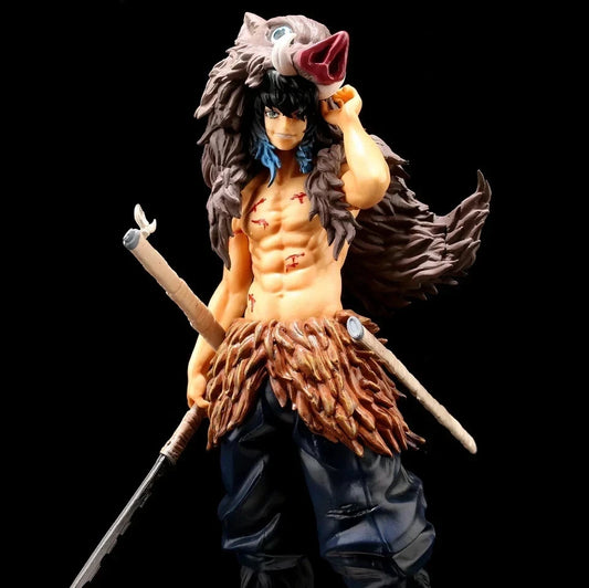 Inosuke Hashibira Demon Slayer Anime Action Figure PVC 11.4" [Boxed]