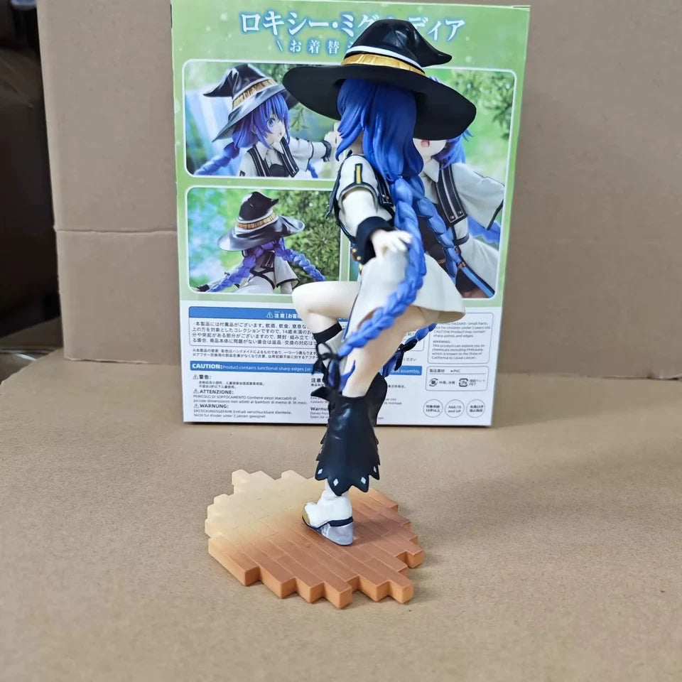 Roxy Mushoku Changing Clothes Jobless Reincarnation Kawaii Anime Figure PVC 7" [Boxed] *Adult Collectible*
