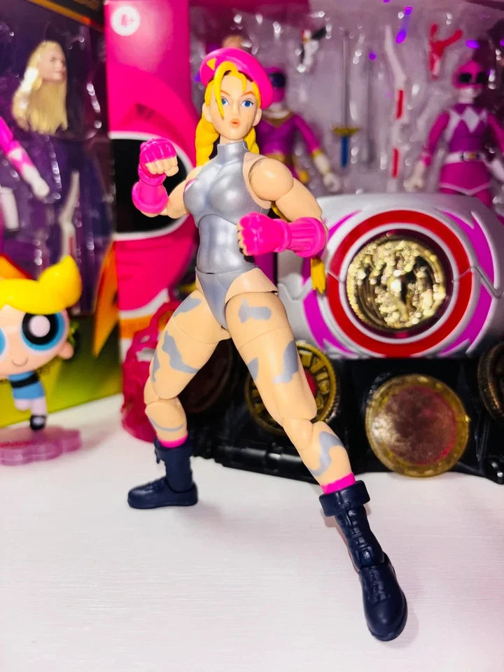 Cammy Street Fighter Adjustable TRENDING Action Figure Model PVC 6" [Original]