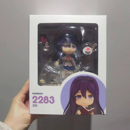 Yuri Doki Doki Literature Club! Adjustable Kawaii Anime Figure PVC 4" [Boxed]
