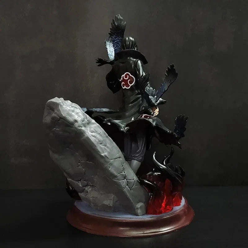 Itachi Two Headed Crow Hall Naruto Display-Ready Anime Figure PVC 11" [Boxed]