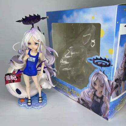 Sorasaki Hina Swimsuit Blue Archive RPG Kawaii Petite Figure PVC 8.3" [Boxed]