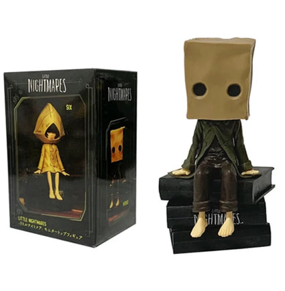 Six, Alone, Low, Mono Little Nightmares Collectible Desktop Figure PVC 5" [Boxed]