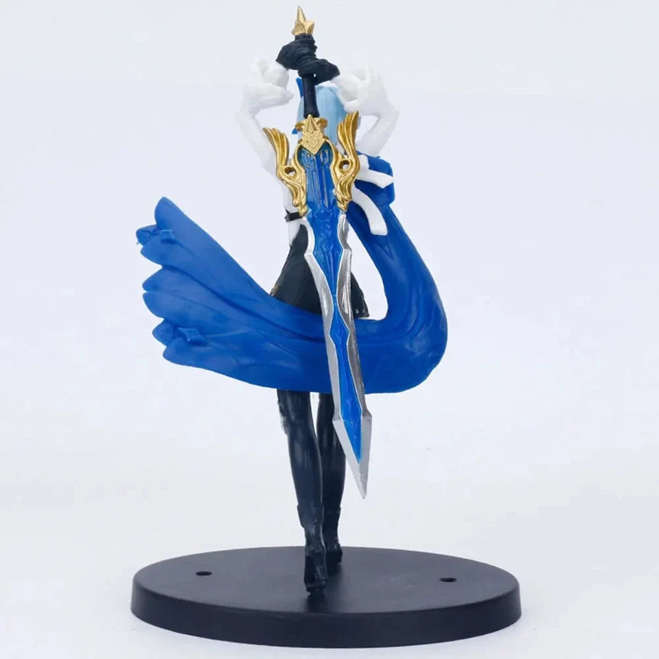 Eula the Spindrift Knight Genshin Impact Anime Figure Model Statue PVC 7" [Box]