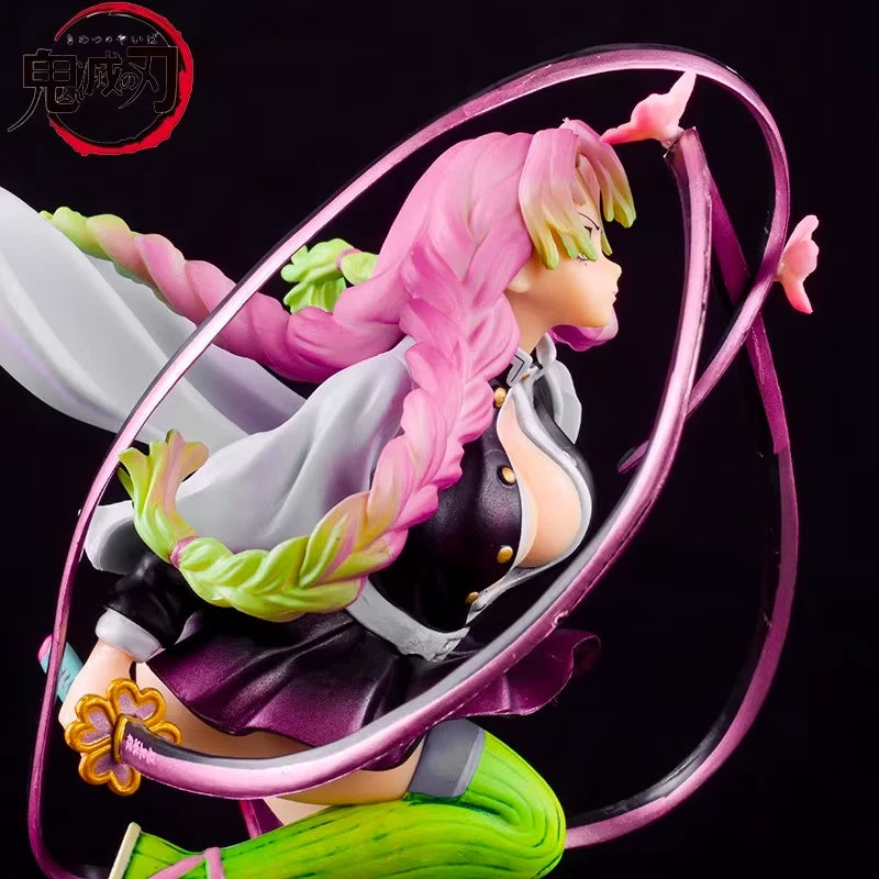 Mitsuri Kanroji Love Hashira Demon Slayer Anime Figure PVC 8.2" [Boxed] *Adult Collectible*