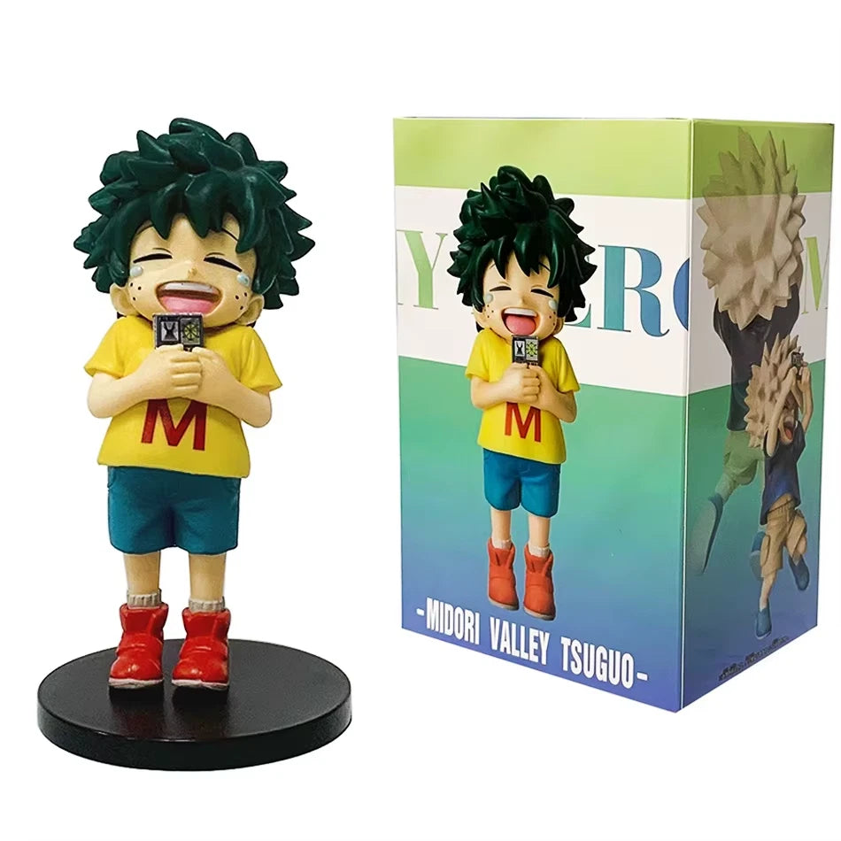 Young Izuku Midoriya My Hero Academia Anime Cute Figure PVC 4.3" [Boxed]