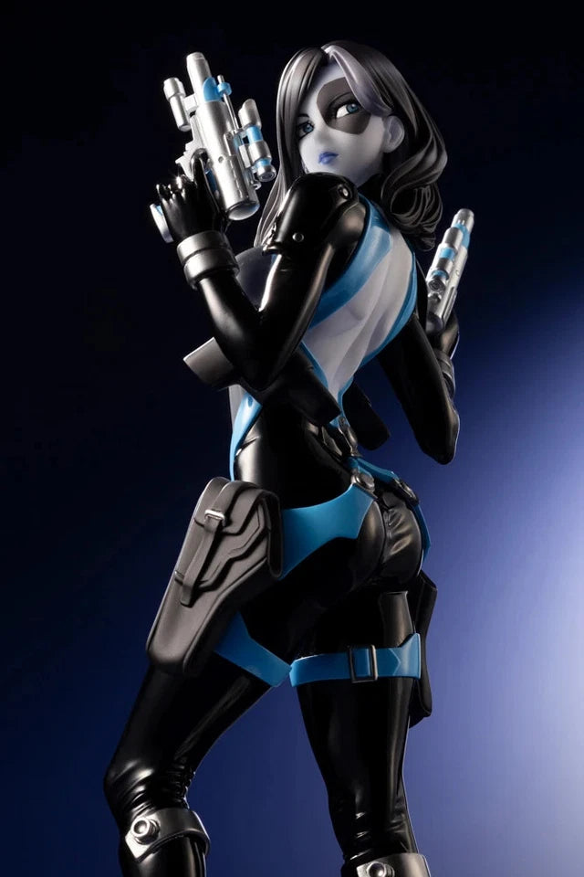 Domino Deadpool Marvel Collectible Top-Rated Figure PVC 8" [Boxed]