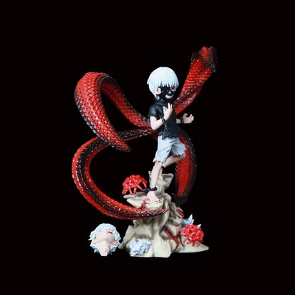 Ken Kaneki Centipede Tokyo Ghoul Collectible Anime Chibi Figure PVC 6" [Boxed]