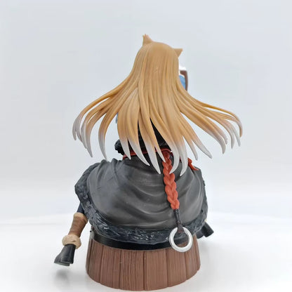 Holo The Wise Cheers Spice and Wolf Kawaii Premium Anime Figure PVC 6.7" [Boxed]