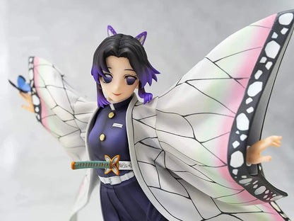 Shinobu Kocho Insect Hashira Demon Slayer Anime Kawaii Figure PVC 8.2" [No Box]