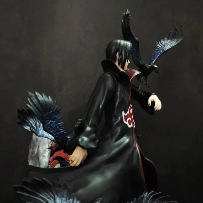 Itachi Two Headed Crow Hall Naruto Display-Ready Anime Figure PVC 11" [Boxed]